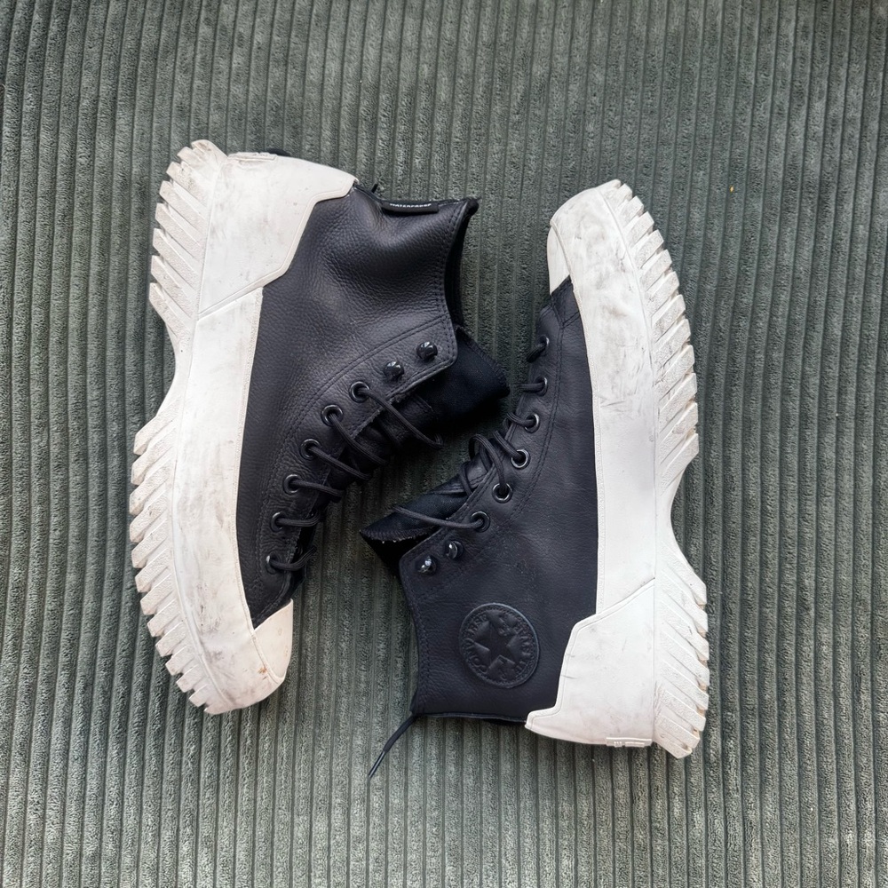Converse Lugged 2.0 Black Leather Upper size 11.5